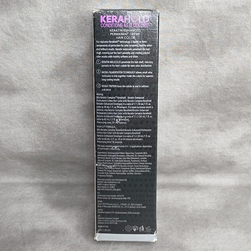 Keratin Color Therapy 8.0/8N Light Blonde 3.5 oz